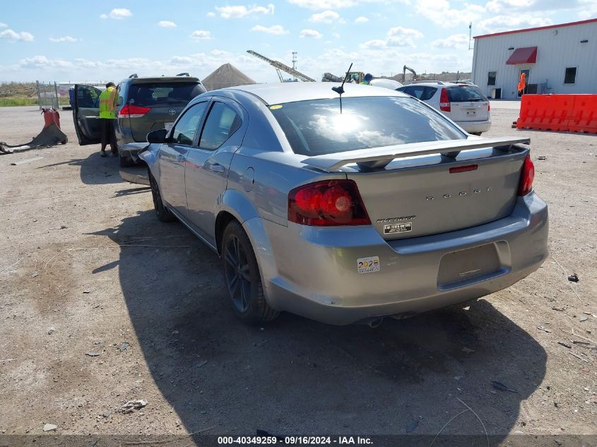 2013 DODGE AVENGER SE V6