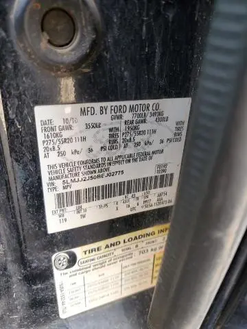 2011 LINCOLN NAVIGATOR   