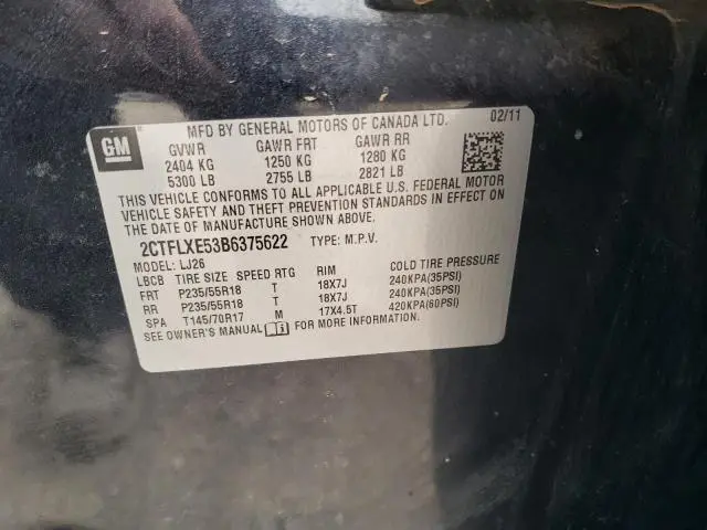 2011 GMC TERRAIN SLT  