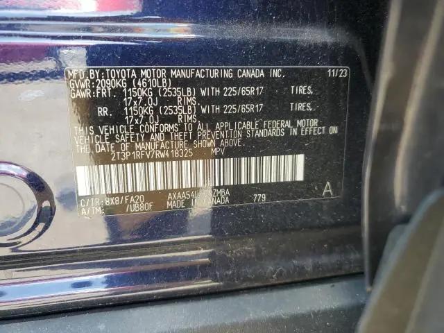 2021 TOYOTA RAV4 XLE  