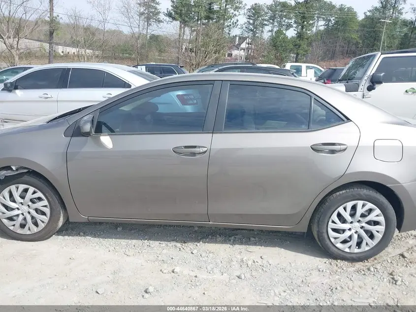 2018 TOYOTA COROLLA LE