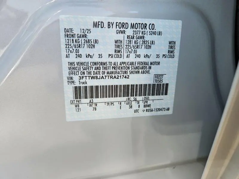 2026 FORD MAVERICK XLT  