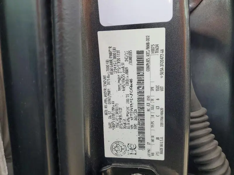 2017 FORD F150 SUPERCREW  