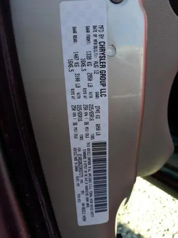 2013 DODGE GRAND CARAVAN SE  