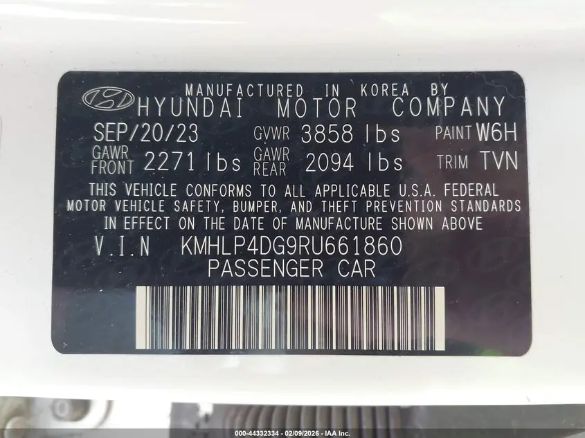 2024 HYUNDAI ELANTRA LIMITED