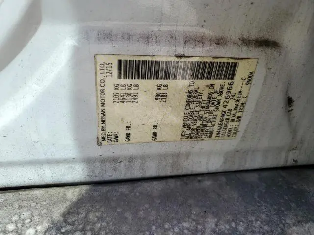 2016 NISSAN MAXIMA 3.5S  