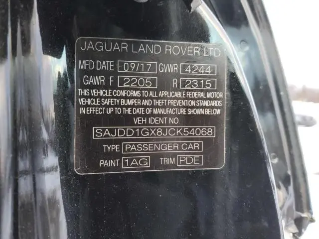 2018 JAGUAR F-TYPE   