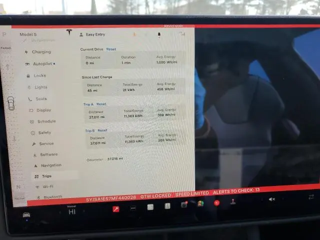 2021 TESLA MODEL S   