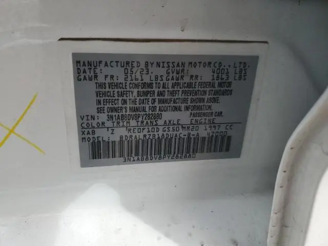 2023 NISSAN SENTRA SR  