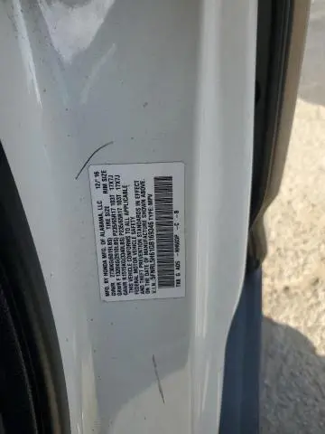 2016 HONDA ODYSSEY EXL  
