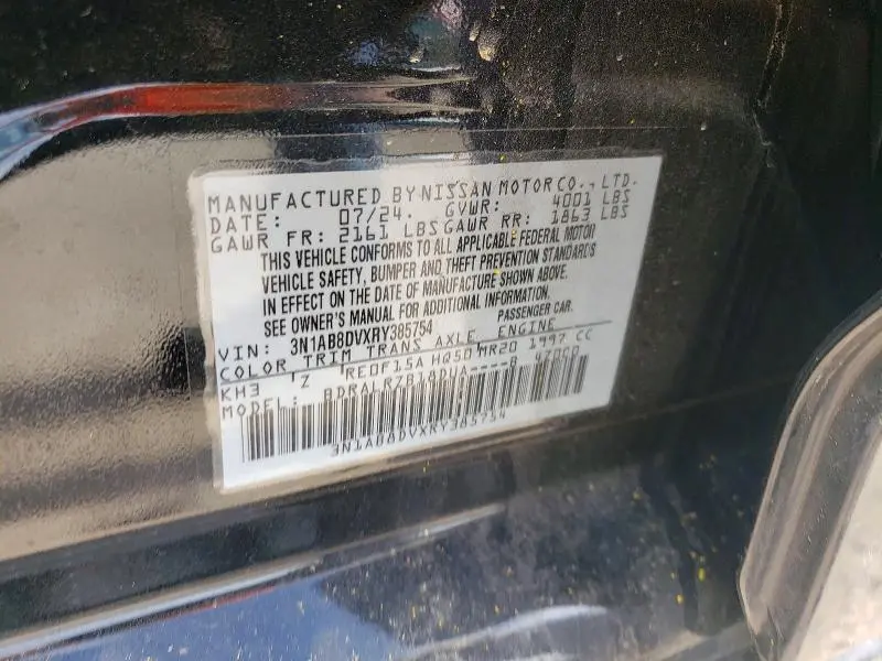 2024 NISSAN SENTRA SR  