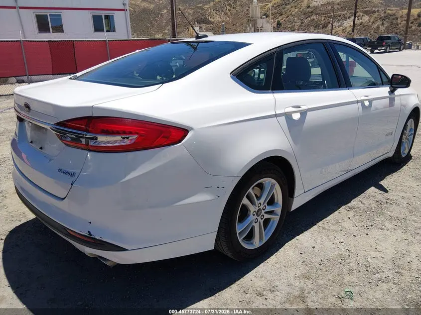 2018 FORD FUSION HYBRID S