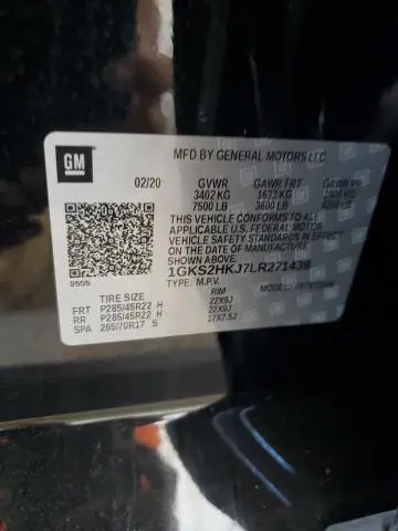 2020 GMC YUKON XL DENALI  