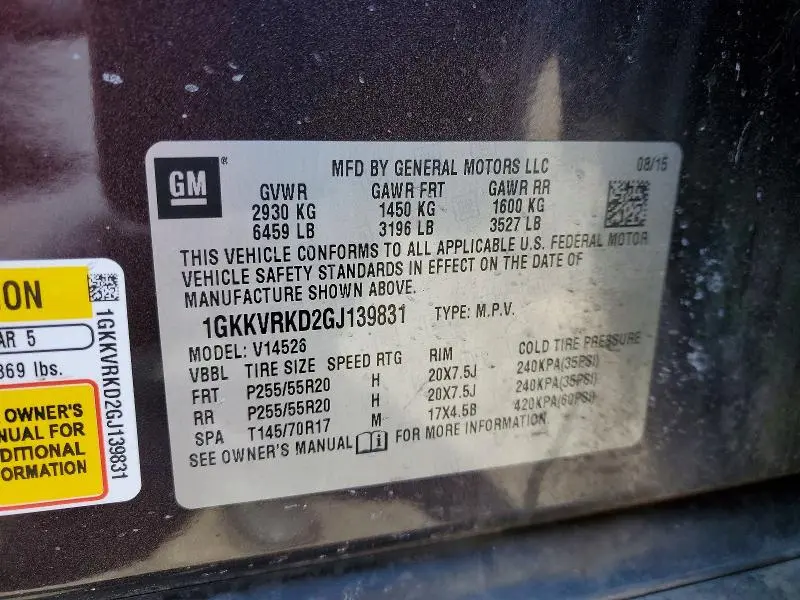 2016 GMC ACADIA SLT-1  
