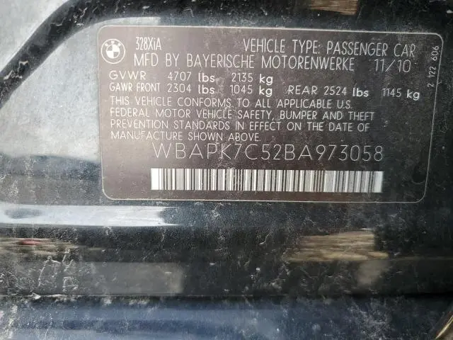2011 BMW 328 XI  