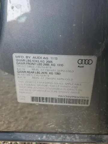 2014 AUDI Q5 TDI PREMIUM PLUS  