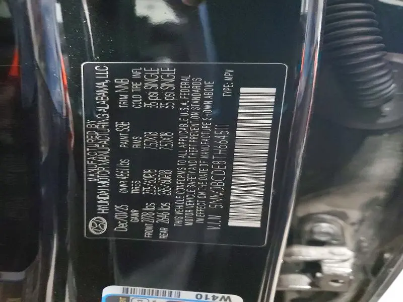 2026 HYUNDAI TUCSON SEL  