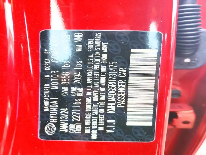 2024 HYUNDAI ELANTRA SEL  