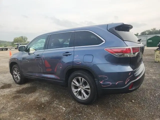 2014 TOYOTA HIGHLANDER LE  