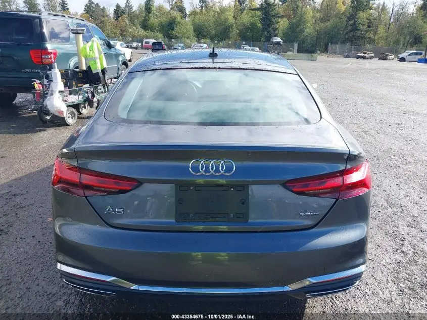 2021 AUDI A5 SPORTBACK PREMIUM 45 TFSI QUATTRO S TRONIC