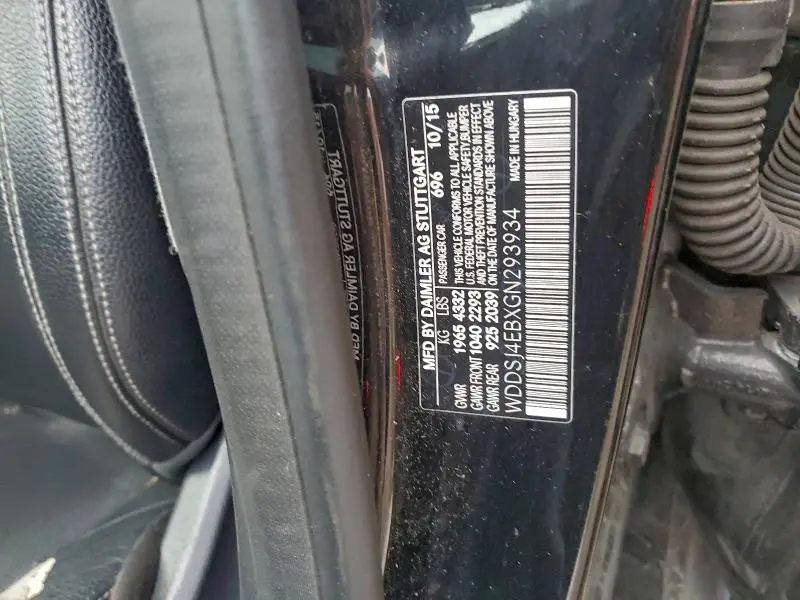 2016 MERCEDES-BENZ CLA 250  