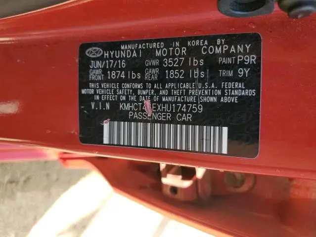 2017 HYUNDAI ACCENT SE  