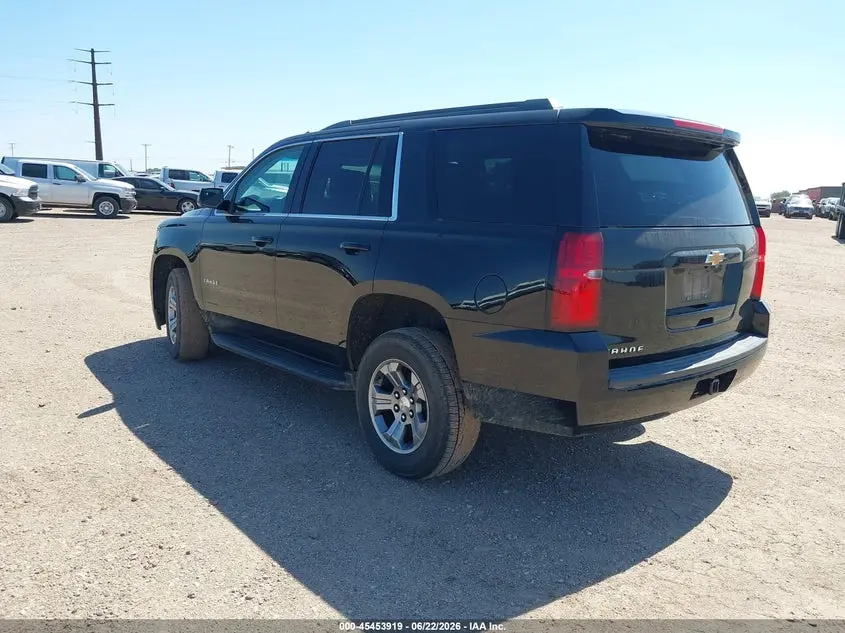 2020 CHEVROLET TAHOE 4WD LS