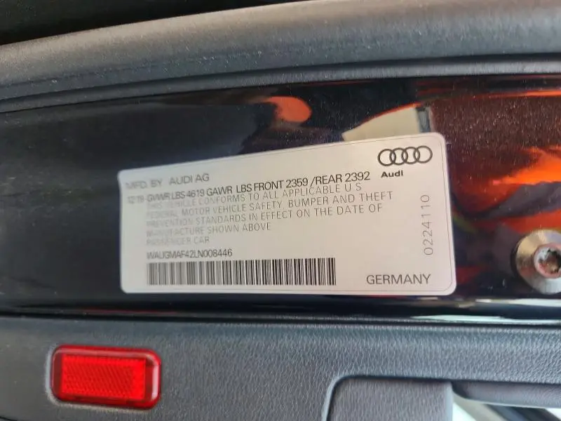 2020 AUDI A4 PREMIUM  