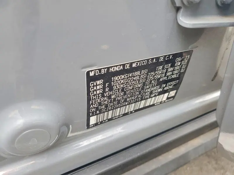 2024 HONDA HR-V SPORT  