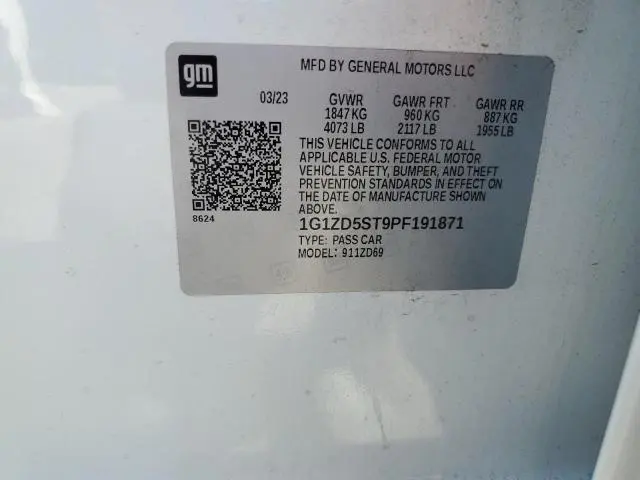 2023 CHEVROLET MALIBU LT  