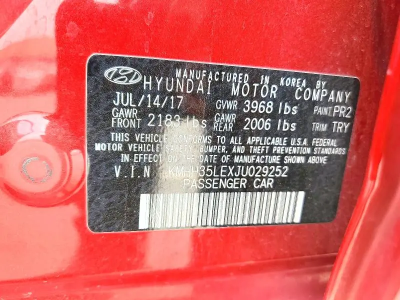 2018 HYUNDAI ELANTRA GT BASE  