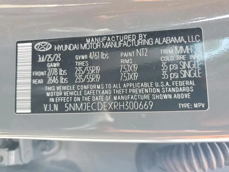 2024 HYUNDAI TUCSON LIMITED  