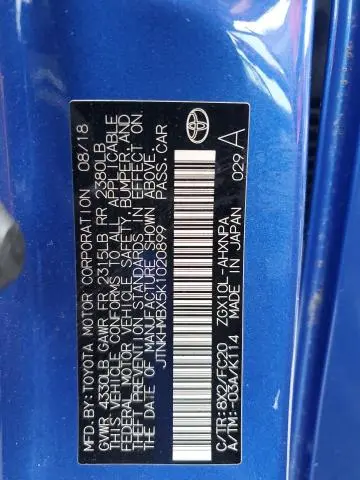 2019 TOYOTA C-HR XLE