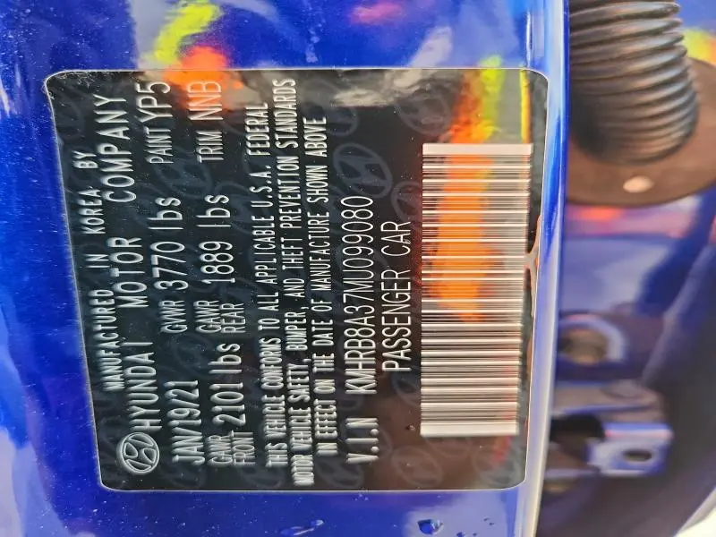 2021 HYUNDAI VENUE SE  