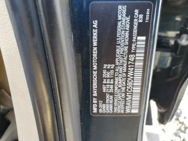 2013 BMW X1 SDRIVE28I  