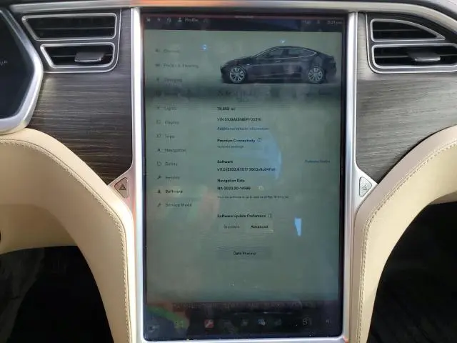 2014 TESLA MODEL S   