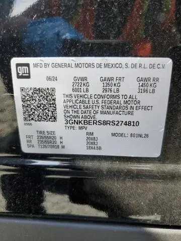 2024 CHEVROLET BLAZER RS  