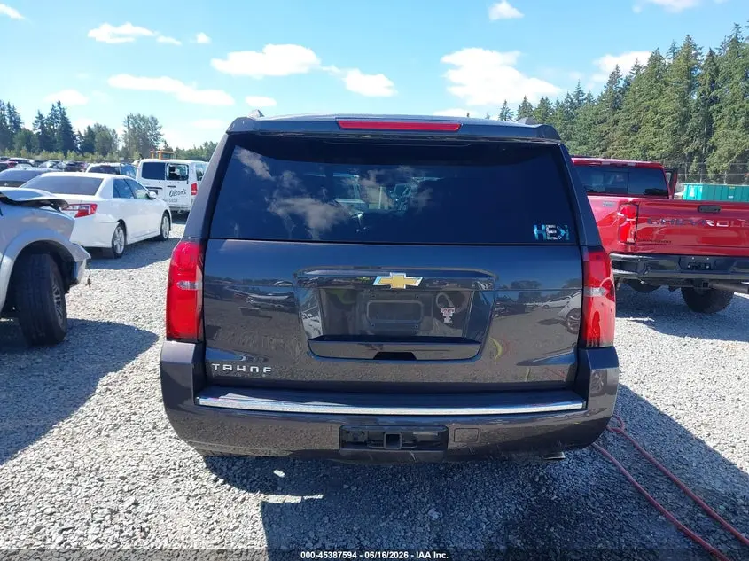 2016 CHEVROLET TAHOE LTZ