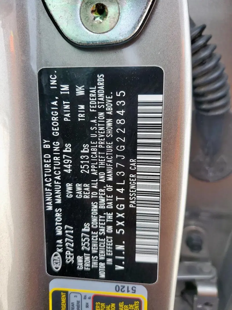 2018 KIA OPTIMA LX  
