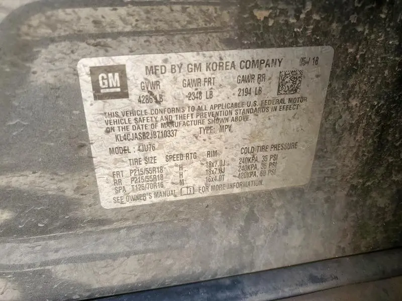 2018 BUICK ENCORE PREFERRED  