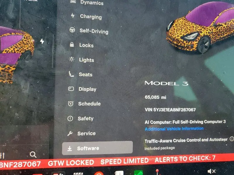 2022 TESLA MODEL 3   
