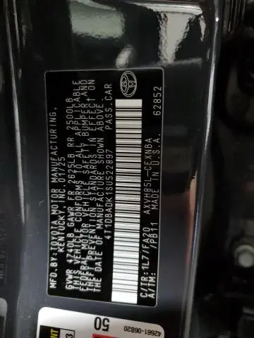 2025 TOYOTA CAMRY XSE  