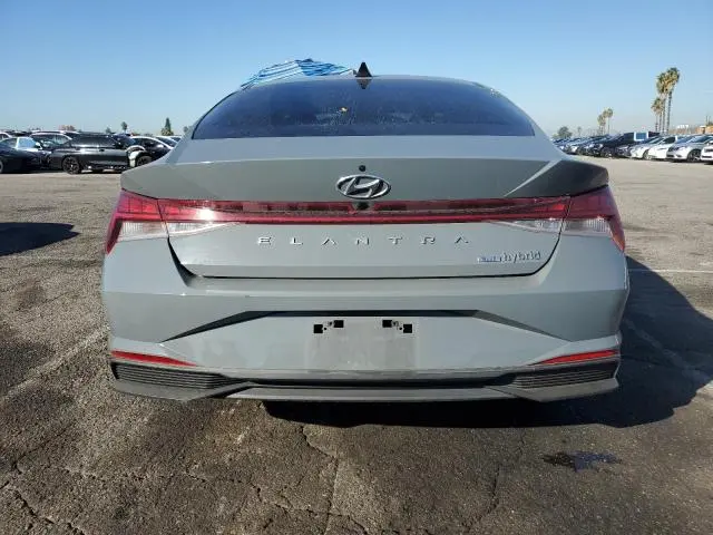 2021 HYUNDAI ELANTRA BLUE  