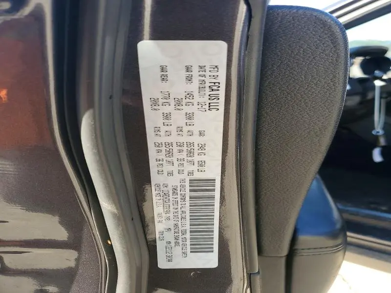 2018 DODGE DURANGO GT  