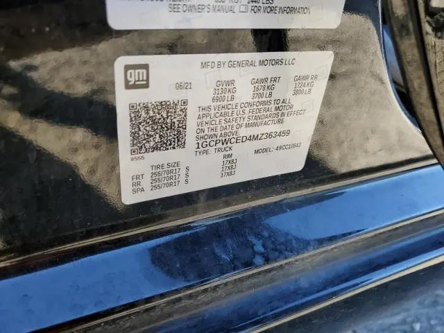 2021 CHEVROLET SILVERADO C1500 LT  