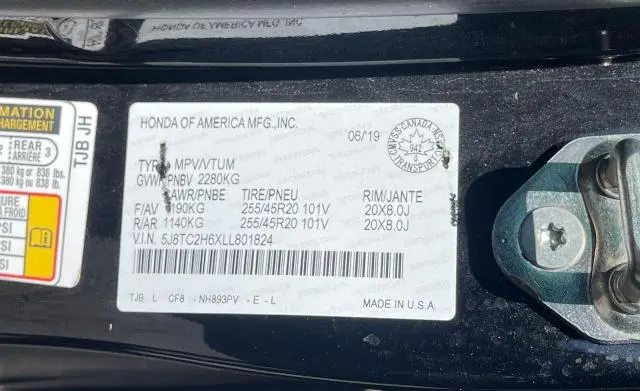2020 ACURA RDX A-SPEC  