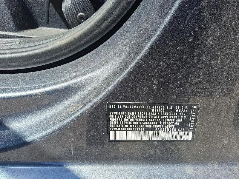 2024 VOLKSWAGEN JETTA S  