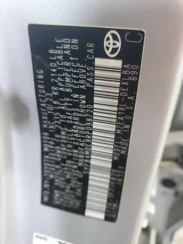 2024 TOYOTA COROLLA LE  