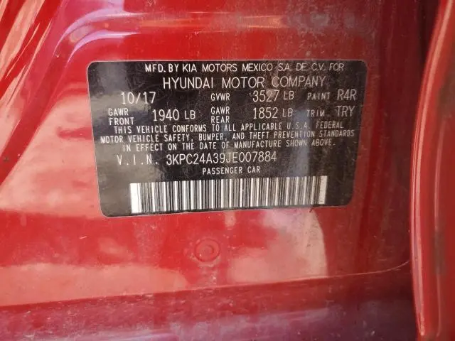 2018 HYUNDAI ACCENT SE  