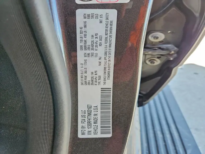 2022 RAM 1500 LIMITED  